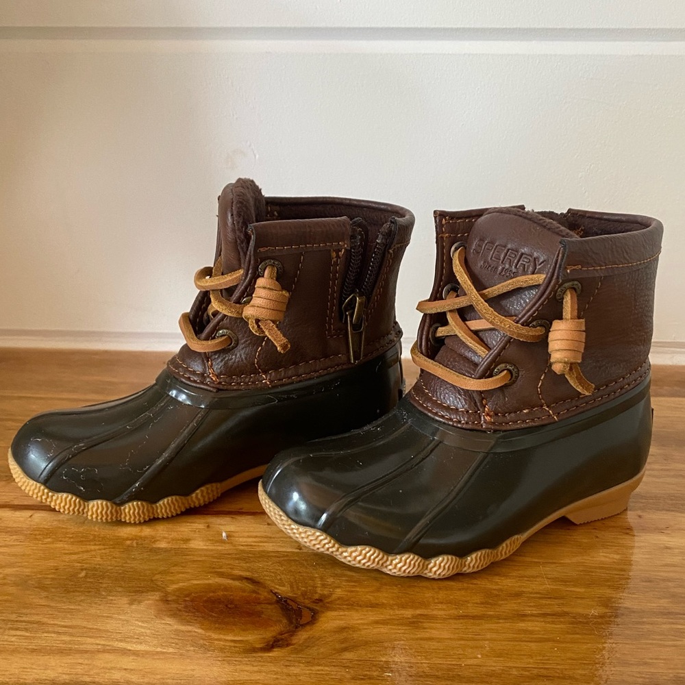 Toddler sperry saltwater boots